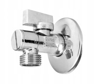 DIAMOND Mini kutni kuglasti ventil s filterom 1/2" x 1/2", kromirani